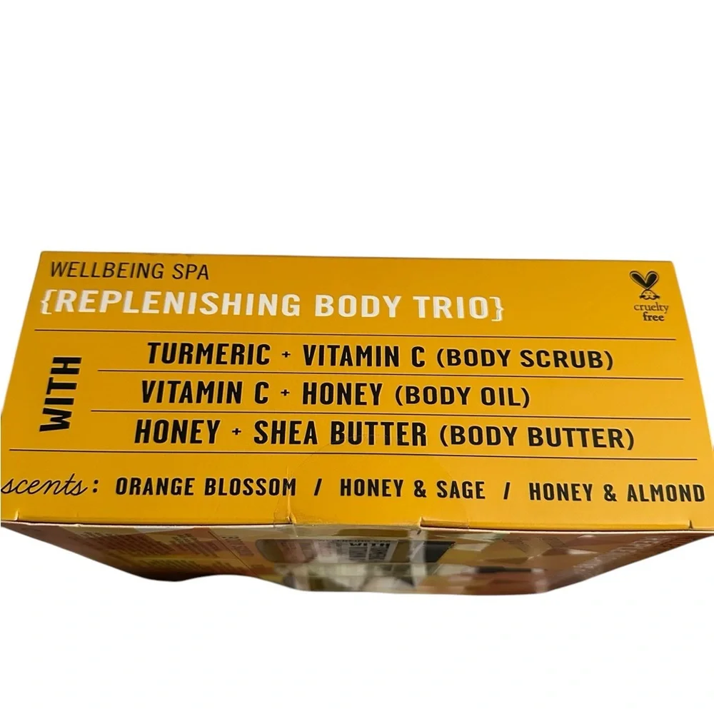 Wellbeing Spa Body Replenishing Body Trio Body Scrub, Body Oil & Body Butter Set - Picture 8 of 8